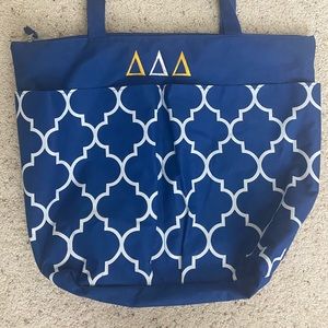 Tote Bag TRI DELTA 20 inches wide 15 inches long